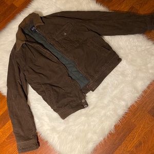 Men GAP Brown Corduroy Coat S
